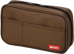 LIHIT LAB Stifteetui Buch Typ Braun ‎A7551-9 - Bild 1 von 5