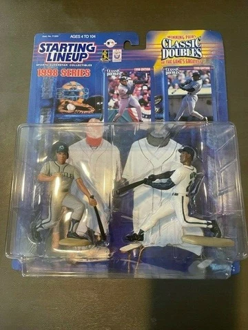 1998 KENNER STARTING LINEUP CLASSIC DOUBLES GRIFFEY/RODRIGUEZ Mint Cover