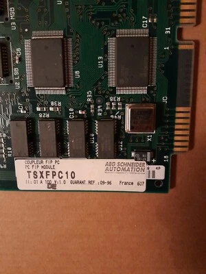 Telemecanique schneider automate TSX  FPC10 /TSXFPC10 Carte extrêmement rare - Photo 1/2