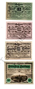 Gemeinde SIERNING ➔ 5, 10, 20, 50 Heller ➔ Notgeld ➔ Österreich ➔ - Bild 1 von 2