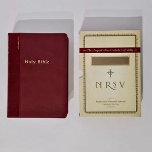 The HarperCollins Catholic Gift Bible Book NRSV New Revised Standard Version - Picture 1 of 17