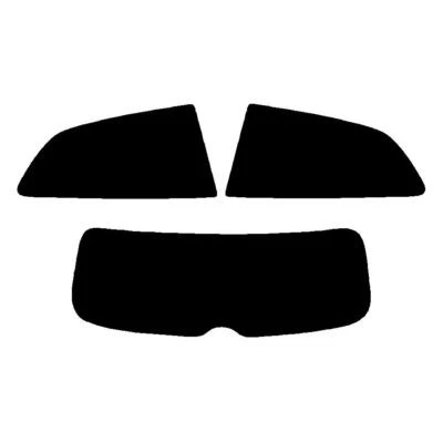 Pre Cut Window Tint for VW Polo 3-door 2009-17 5% Limo Black Rear Tinting Film - Image 1 of 4