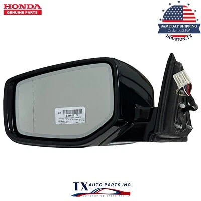 Espejo retrovisor lateral del conductor Honda Acura TLX 2015-2016 con memoria plegable eléctrica 16 cables Foto 1 de 4