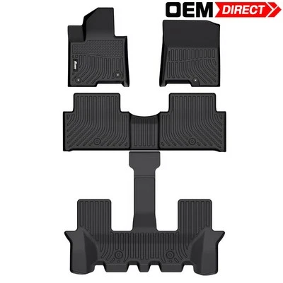 Для 2021-2025 Kia Sorento гибридный 4шт TPE напольные коврики 1-й 2-й ряд вкладыш ковры - Изображение 1 из 4