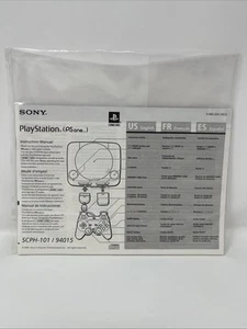 PlayStation 1 PS one Instruction Manual Console SCPH-101 / 94015 - Replacement - Picture 1 of 2
