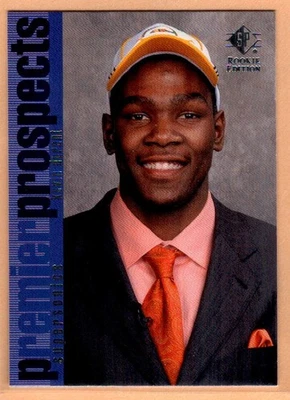 2007-08 SP Rookie Edition Kevin Durant Rookie RC #106 - Image 1 of 2