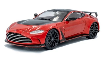 MODELLINO AUTO STATICO SOLIDO ASTON MARTIN VANTAGE V12 2023 SCORPUS ROSSO 1:43 - Immagine 1 di 4