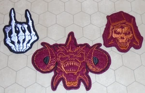 Diablo III BlizzCon Iron-On Patch Set (x3) - Official Blizzard - Picture 1 of 2