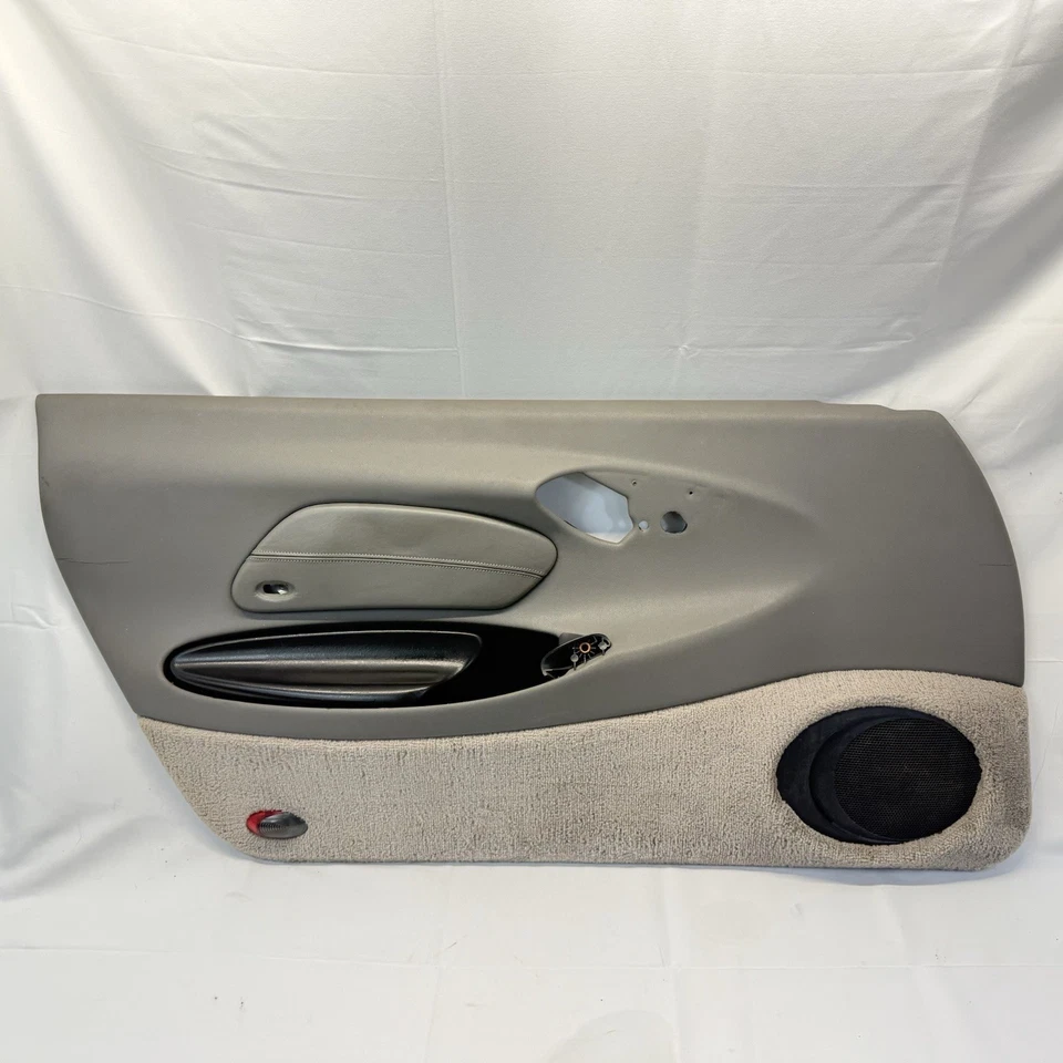1999-2004 Porsche Boxster 986 левая дверная панель искусственная кожа серый драйвер LH OEM - Изображение 1 из 4