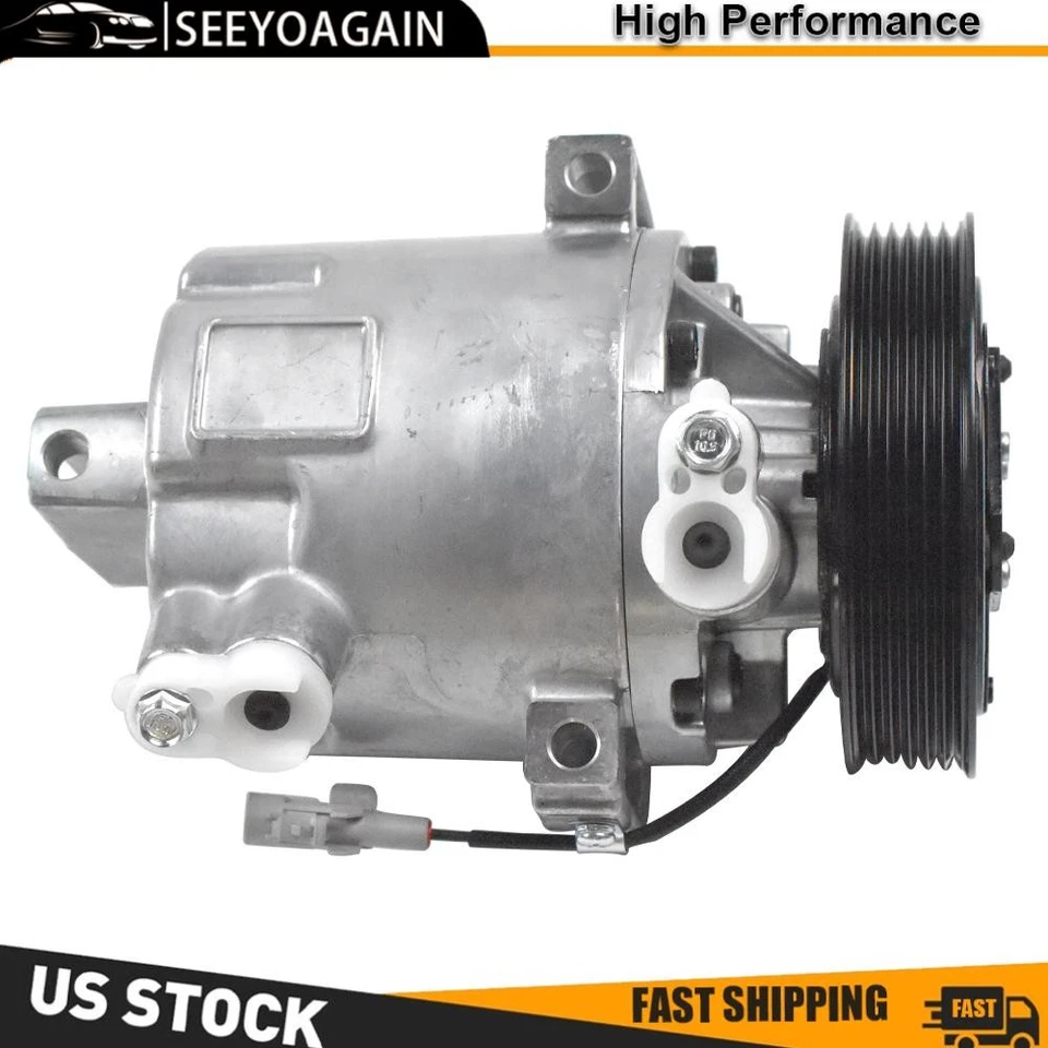 Компрессор переменного тока с 6-канавочным шкивом для Mitsubishi Mirage Mirage G4 2017-2022 - Изображение 1 из 4