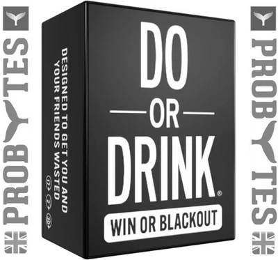 Do or Drink - Drinking Card Game for Adults - Fun & Dirty Party - Dare Shots