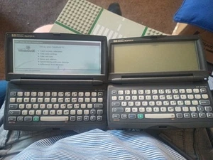 HP 360LX Handheld Palmtop PC x 2 ~ Microsoft Windows CE ~ BOTH WITH ISSUES - Photo 1 sur 18