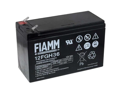 FIAMM Batteria al Piombo 12FGH36 (resistente ad Alta Corrente) 12V 9000mAh/108Wh Piombo-Acido Nero