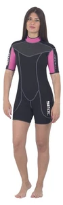 SEAC Sense Shorty Women’s 2.5mm High-Stretch Neoprene Wetsuit – Comfortable - Picture 1 of 2