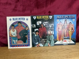 BLUE PETER BOOKS x3 Yrs 1976-78 13th 14th 15th BBC TV BRITISH ANNUALS - Picture 1 of 19