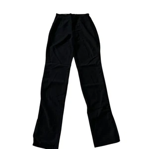 Pantaloni donna Escada neri in misto lana con orlo di seta taglia 34 | 73-30 - Foto 1 di 8