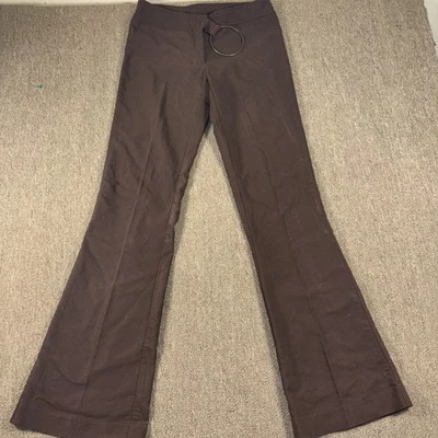 Брюки XOXO для подростков расклешенные коричневые размер 1 - Изображение 1 из 4