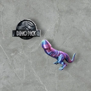 Mordaza impresa en 3D DinoDick El Dickasaurus regalo - Imagen 1 de 5