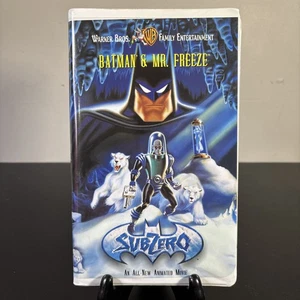 Batman and Mr. Freeze Subzero VHS Animated Movie Vintage 1998 - Imagen 1 de 6