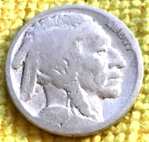 1914-S Büffelnickel - restauriertes Datum - Münze wie abgebildet - Bild 1 von 3