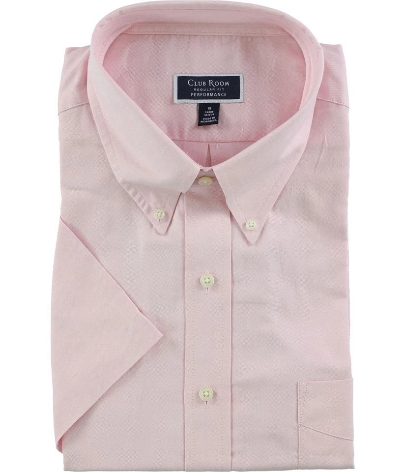 Club Room Mens Wrinkle-Resistant Button Down Dress Shirt - Image 1 of 1