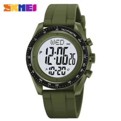 SKMEI Hombre Digital Exterior Reloj Banda Silicona Reloj Pulsera para Estudiantes Niños Regalo Foto 1 de 4