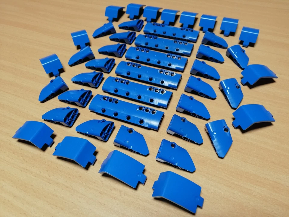LEGO Technic Paneele Panels Verkleidungen blau / Technik Konvolut - Bild 1 von 4