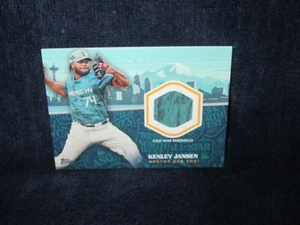 2023 Topps Update All Star Jersey Insert Card Kenley Jansen #ASR-KEN - Picture 1 of 2