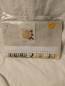Cross Stitch Kit #2028 Buccaneer Yellow Rose - Picture 1 of 2