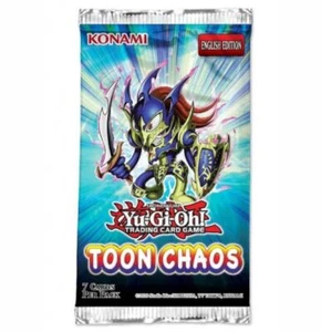 New and Sealed x 1 Toon Chaos Unlimited Edition Booster Pack Yu-Gi-Oh Booster Pa - Picture 1 of 1