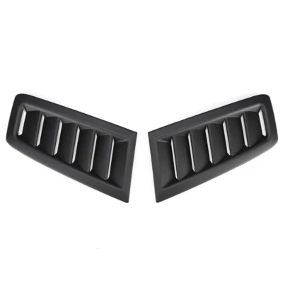 2PCS Air Flow Vent Bonnet Car Front Hood Scoop Cover Trim Decor Accessories - Image 1 of 4