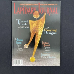 Lapidary Journal Sept 1997 Gem Cutting Jewelry Magazine Rockhound Collectors VTG - Picture 1 of 12