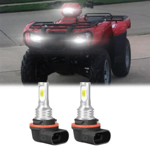 For Honda Foreman Rubicon 500 Rancher 420 3pins LED Headlight Bulbs - Bild 1 von 12