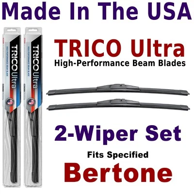 Buy American: TRICO Ultra 2-Wiper Blade Set fits listed Bertone: 13-15-15 - Image 1 of 4