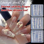 3D Nail Carving Mold Butterfly Mould Silicone Nail Stamping Plate Nail Stenci:
