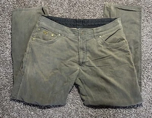 Kuhl Hose Herren 36x30 grün braun Vintage Patina gefärbt Revolver Modell distressed - Bild 1 von 7