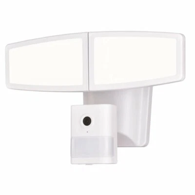 Vaxcel Epsilon II Dualux LED Motion Sensor Wi-Fi Camera Security Light  - Image 1 of 4