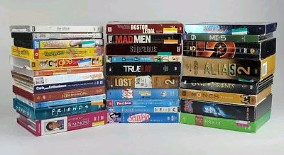 Lot Of 20+ TV Show Series DVDs Seinfeld Mad Men Stargate Lost Seasons *AS IS* - Image 1 of 4