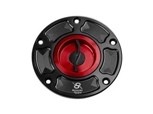 Bonamici Red Aluminum Tank Cap to fit MV Agusta F4 2010-2019 - Picture 1 of 2