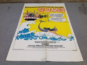 1976 Gums Original Movie House Full Sheet Poster - Picture 1 of 12