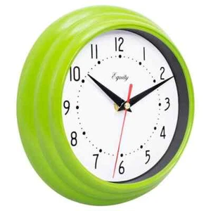 8 in Basics Quartz Analog Wall Clock Battery Operated Home Office School Clock - Picture 1 of 5