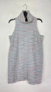 Anthropologie Akemi + Kin Womens Oversized Dress Pockets Blue Multicolor Sz S - Picture 1 of 20