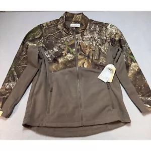 Giacca pile Magellan outdoor zip intera RealTree APX mimetica donna XXL - Foto 1 di 7