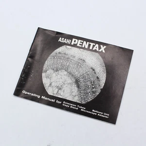 Original Pentax Operating Manual for Bellows Copy Stand etc ENGLISH - Bon état ! - Photo 1 sur 3