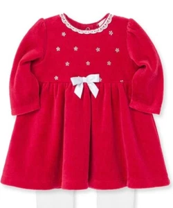 Little Me Baby Mädchen Größe 3 Monate elegantes Kleid Set unverbindliche Preisempfehlung des Herstellers 46 $ - Bild 1 von 4