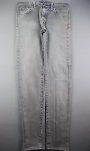 Para hombre Levi's 510 2014 Pantalones de mezclilla ajustados parche de cuero elástico talla 30x32 (MSr 30x29) - Imagen 1 de 12