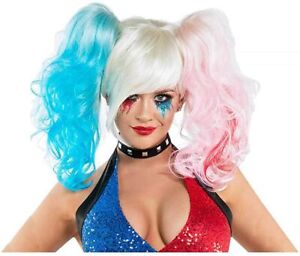 Starline Suicide Squad Harley Quinn Wig Adult Womens Halloween Costume W6004
