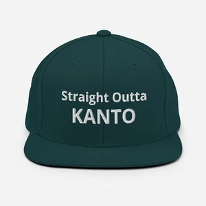 Straight Outta Kanto Snapback Hat - Picture 1 of 12