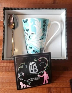Arthur Price Laurence Llewelyn Bowen Mug & Spoon "Kinky" (2007) New In Box - Imagen 1 de 6
