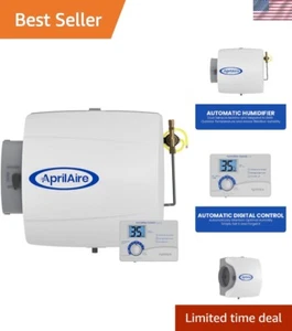 Whole-House Humidifier for Homes up to 3,600 Sq. Ft., 12 G/Day Automatic Control - Picture 1 of 15